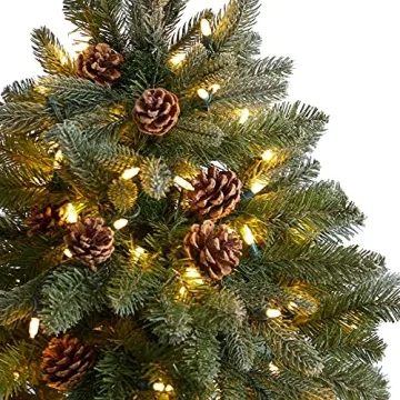 5ft Colorado Fir Artificial Christmas Tree with LED Lights