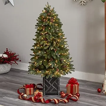 5ft Colorado Fir Artificial Christmas Tree with LED Lights