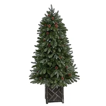 5ft Colorado Fir Artificial Christmas Tree with LED Lights