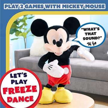 Disney Junior Mickey Mouse Hot Diggity Dance Plush Toy