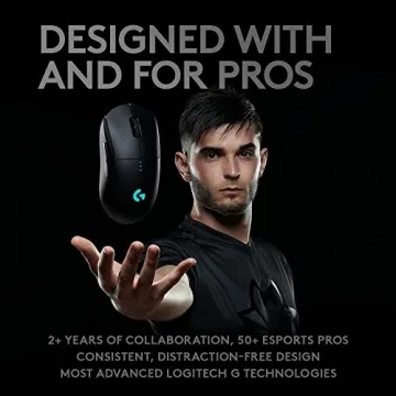 Wireless Gaming Mouse with HERO 25K Sensor & Programmable Buttons
