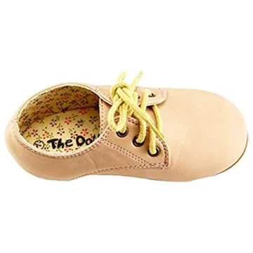 Stylish Doll Maker Girl's Nude Oxford Shoes for Kids