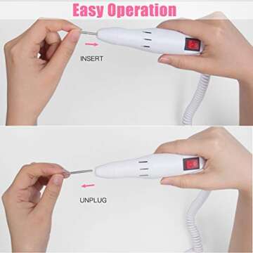 Cadrim Electric Nail Drill for Professional Nail Care at Home