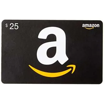 Amazon.com $25 Gift Card in a Gold Reveal