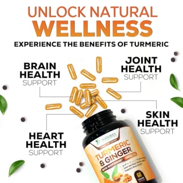 High Potency Turmeric Curcumin Supplement for Joint Health
