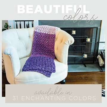 Lion Brand Mandala Yarn, Gnome – Vibrant Acrylic Yarn for Knitting & Crocheting