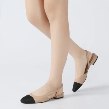 Athlefit Women's Stylish Slingback Flats for Weddings