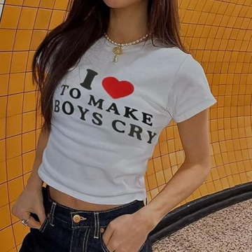 Shop Y2K Baby Tee Crop Top for Stylish Comfort and Fun