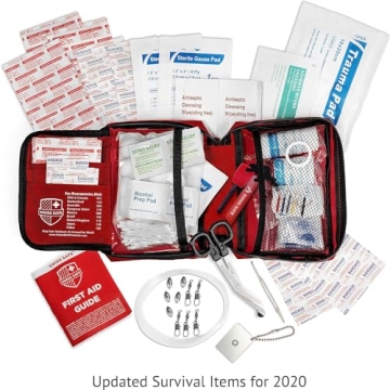 Swiss Safe First Aid Kit: 200-Piece Emergency Essentials