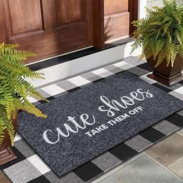 Stylish AOAOPQ Welcome Doormat for Your Entryway