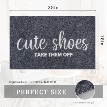 Stylish AOAOPQ Welcome Doormat for Your Entryway