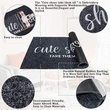 Stylish AOAOPQ Welcome Doormat for Your Entryway