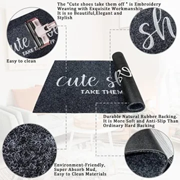 Stylish AOAOPQ Welcome Doormat for Your Entryway