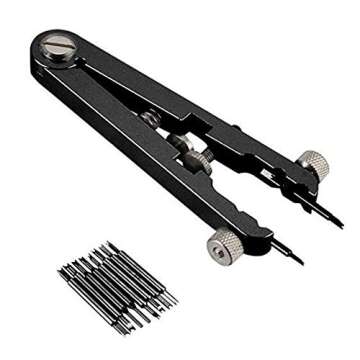 Watch Spring Bar Repair Tool - Lucky Star 2019 New Design Watch Spring Bar Tool Kit,Watch Pin Strap Band Removal Tool Watch Link Remover Set,1 Piece (Grey)