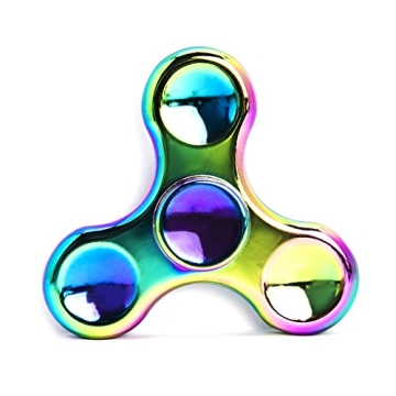 Rainbow Fidget Spinner - Stainless Steel Fidget Toy for All