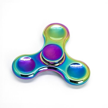 Rainbow Fidget Spinner - Stainless Steel Fidget Toy for All