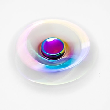 Rainbow Fidget Spinner - Stainless Steel Fidget Toy for All