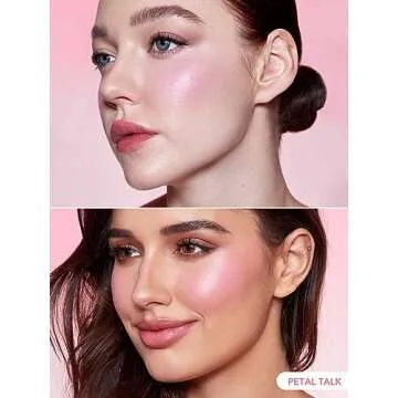 SHEGLAM Color Bloom Liquid Blush Makeup for Cheeks Matte Finish - Petal Talk