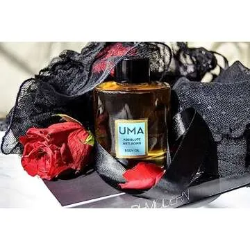 UMA Absolute Anti-Aging Body Oil | 100% natural & non-toxic | Ayurvedic Body Oil for Minimizing Wrin...