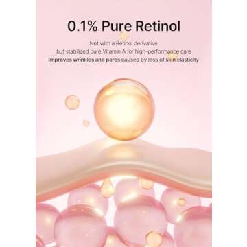 celimax The Vita A Retinol Shot Tightening Serum | with Pure Vitamin A Retinol, Peptide, Pore Minimizer, Wrinkles & Fine Lines, Firmer Skin, Anti-Aging, Skin Smoothing 30ml