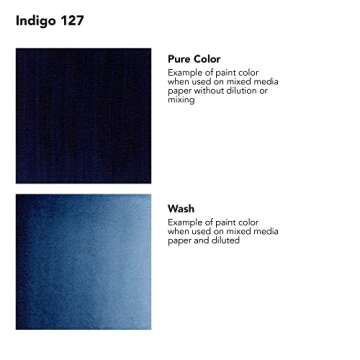 Daler-Rowney FW Acrylic Ink Bottle Indigo - Perfect for Artists and Students