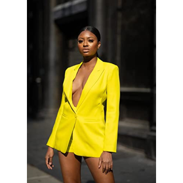 Chic Women’s Blazer Shorts Outfit for Office & Casual Wear