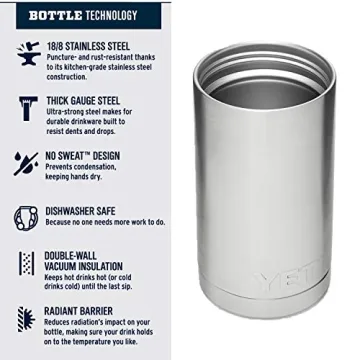YETI 12 oz Rambler Bottle with Hot Shot Cap