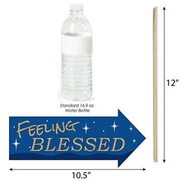 Big Dot of Happiness Funny Ramadan - Eid Mubarak Photo Booth Props Kit - 10 Piece