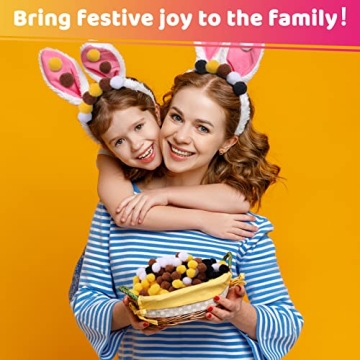 Caydo 300 Craft Pom Poms with Wiggly Eyes for DIY Fun