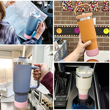 AIERSA Silicone Boot for Stanley Tumblers 2-Pack Included