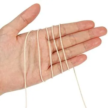 Tenn Well Butchers Cooking Twine, 328 Feet 3Ply 1mm Cotton Bakers Twine, Food Safe Kitchen String for Roasting, Trussing Meat and Turkey, Food Prep, Baking and More