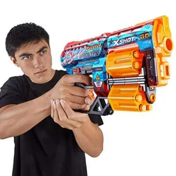 X-Shot Skins Dread - Apocalypse Dart Blaster with 12 Darts