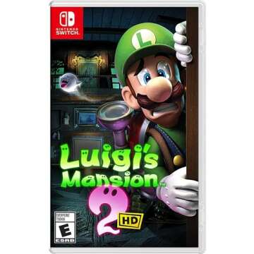 Experience the Thrills of Luigi's Mansion 2 HD - Enhanced Gameplay Awaits