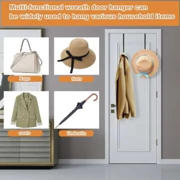 Durable PECULA Wreath Hangers for Every Occasion