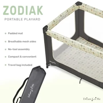 Dream On Me Zodiak Portable Playard Lightweight Easy Setup