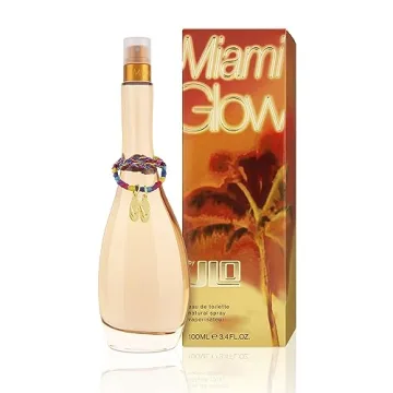 JLo Miami Glow Eau De Toilette 3.4 oz Fresh Tropical Scent