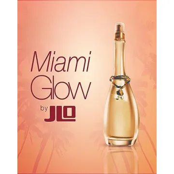 JLo Miami Glow Eau De Toilette 3.4 oz Fresh Tropical Scent