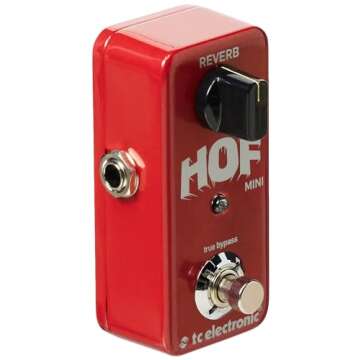 TC Electronic HALL OF FAME MINI REVERB Ultra-Compact Reverb Pedal with Built-In TonePrints*