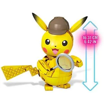 Mega Construx Pokemon Detective Pikachu Construction Set