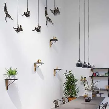 Unique Olpchee Nordic Climbing Wall Sculptures for Home Decor