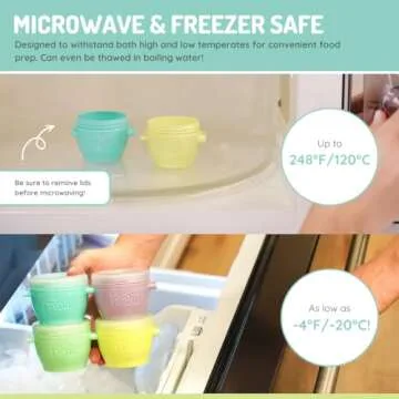 Melii Snap & Go Meal Prep Containers - Versatile Storage