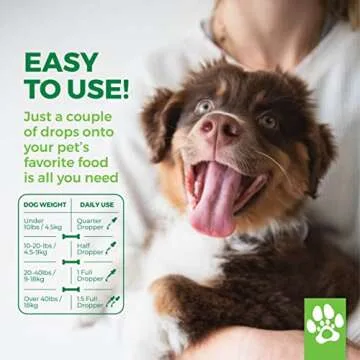 Pawsome Products® Calming Hemp Oil for Dogs & Cats | Stress & Anxiety Relief Supplement | Hip & Joint Support | Healthy Skin | Omega 3, 6, 9 | Dog Multivitamin with Vitamin C, A, B, D, E | 30 ml