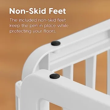 IRIS USA Puppy Playpen with Door - Safe Indoor Enclosure