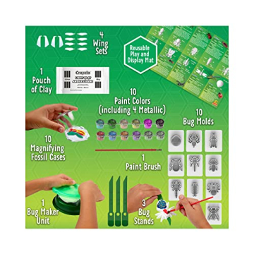 Crayola Metallic Clay Art Kit for Kids Ages 7 Plus