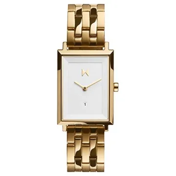 MVMT Signature Square Watches for Women - Premium Minimalist Women’s Watch - Analog, Stainless Ste...