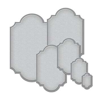 Spellbinders S5-127 Nestabilities Labels Templates Set