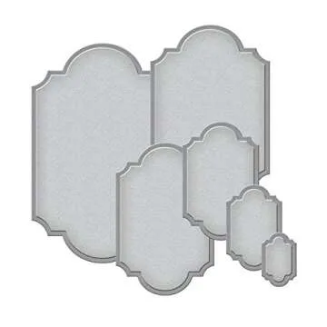 Spellbinders S5-127 Nestabilities Labels Templates Set
