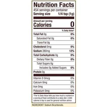 Bob's Red Mill Pure Baking Soda -- 16 oz (Pack of 2)