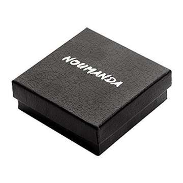 NOUMANDA Personalized A-Z Initial Necklace – Custom Cursive Name Pendant