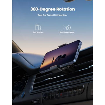 Lamicall Car Vent Phone Mount - Secure and Compact Holder